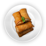 Meat Spring Roll  4 Pieces 