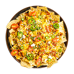 Chicken Tikka Cheesy Nacho's 