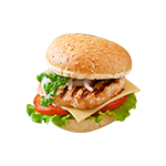 Peri Peri Grille Chicken Burger 
