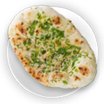 Garlic & Coriander Naan 